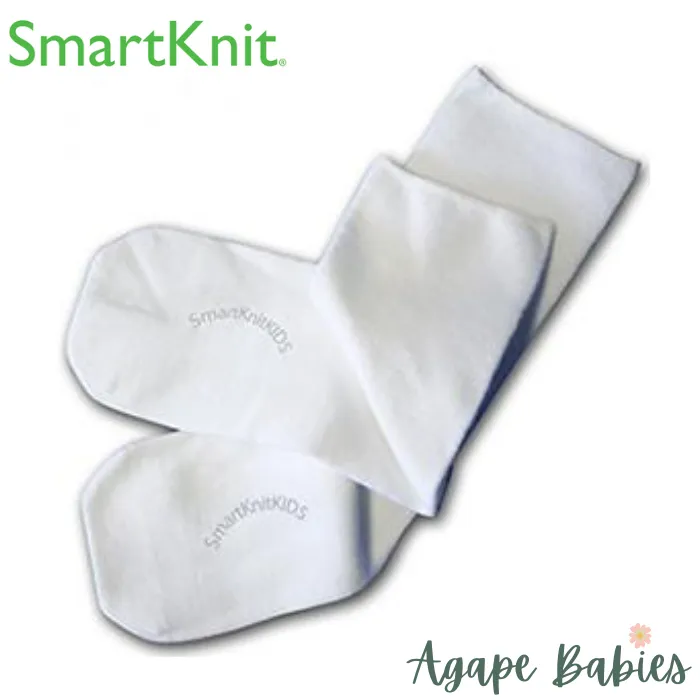 SmartKnitKids Seamless Socks White