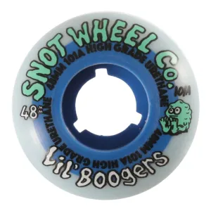 SNOT WHEEL CO. 48MM LIL' BOOGERS BLUE CORE WHEELS | 101A