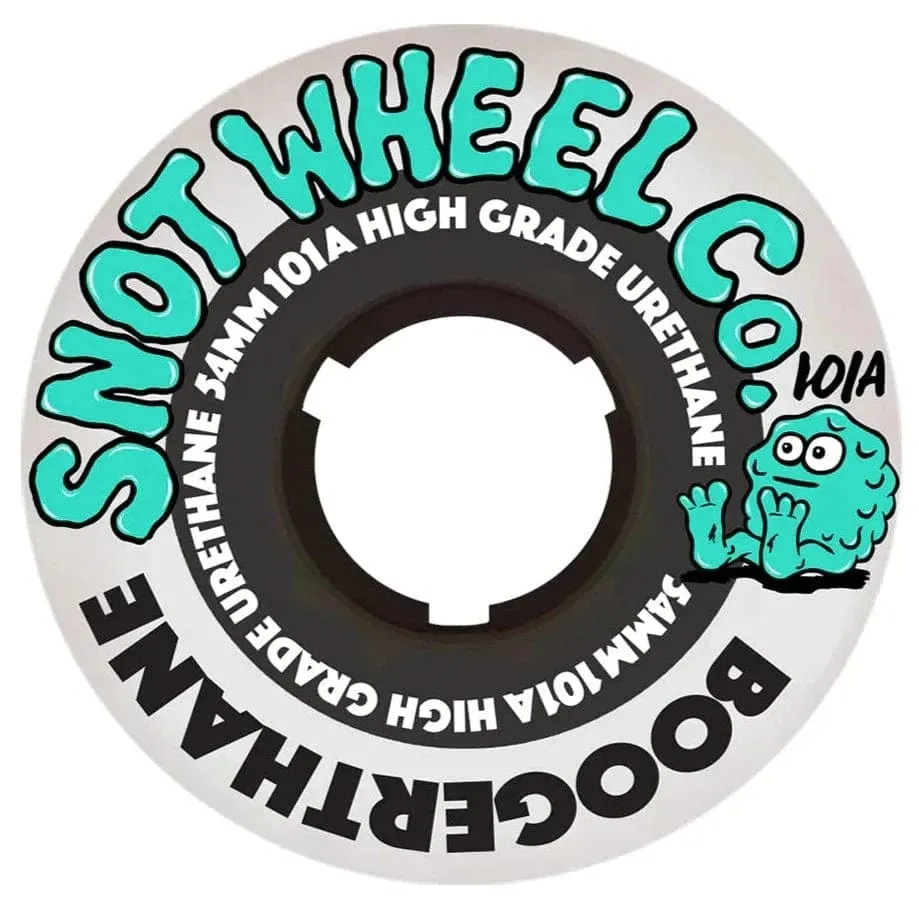 Snot Wheels Classic Boogerthane Team Skateboard Wheels 52 MM 101 A