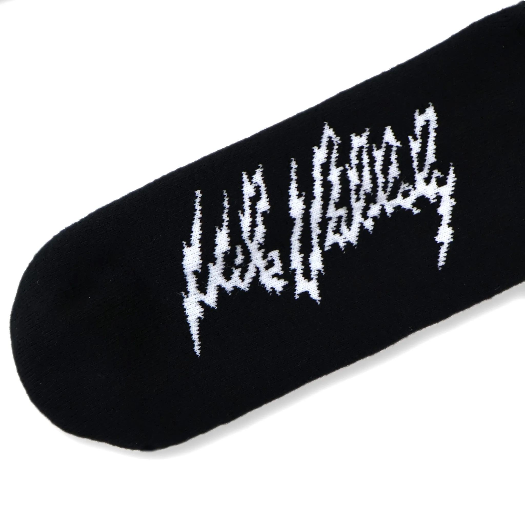 SOCCO x Mike Vallely Lightning Bolt Socks | Black