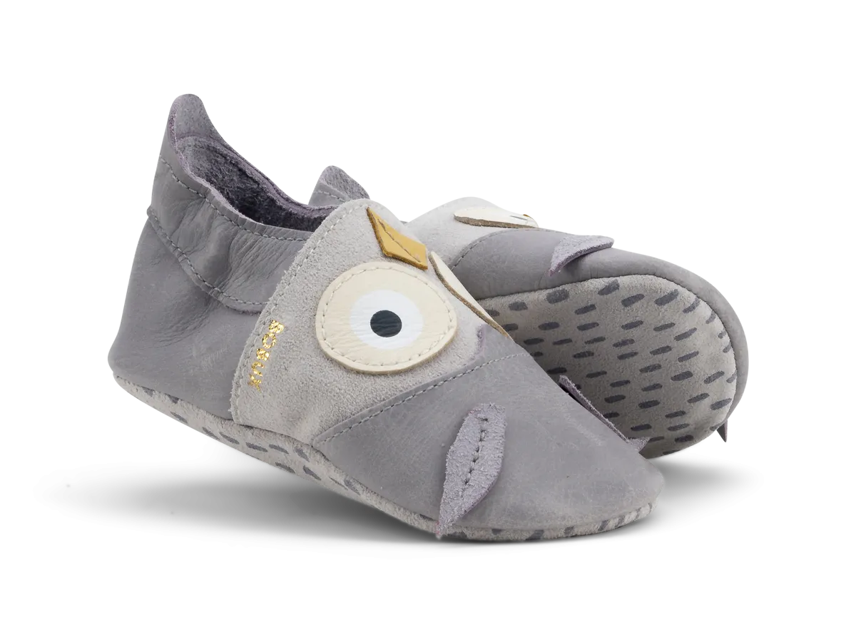 Soft Sole Hootie Grey Gull