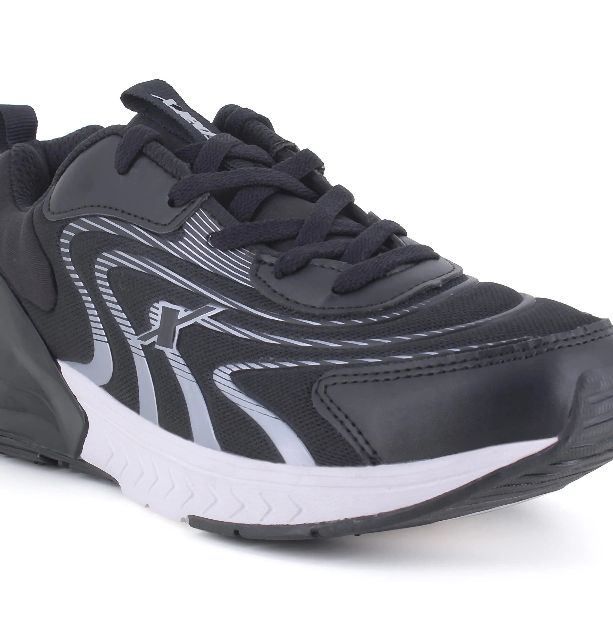 Sparx Mens  Blacksilver Running Shoe