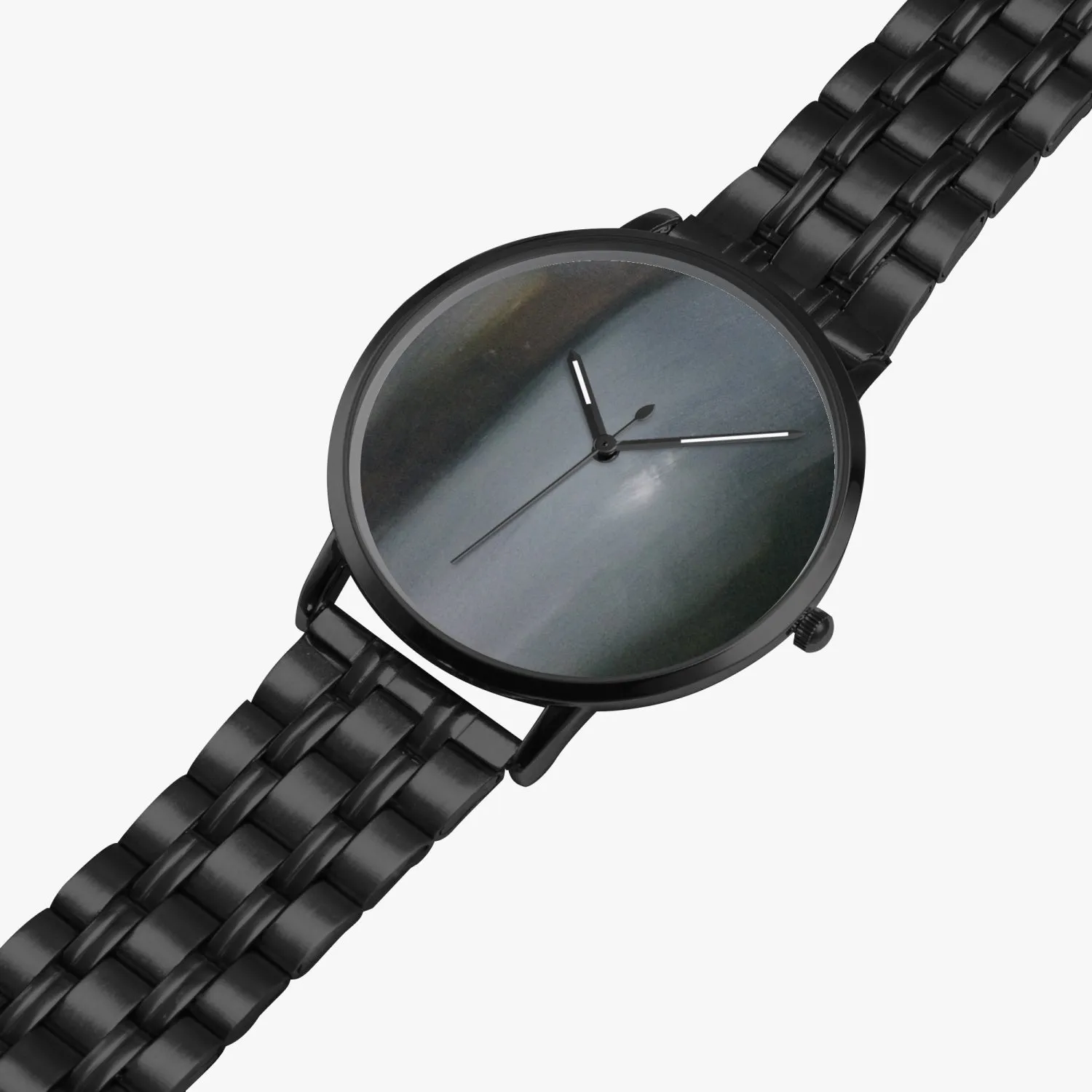 Steel Strap Quartz Watch - The Alien