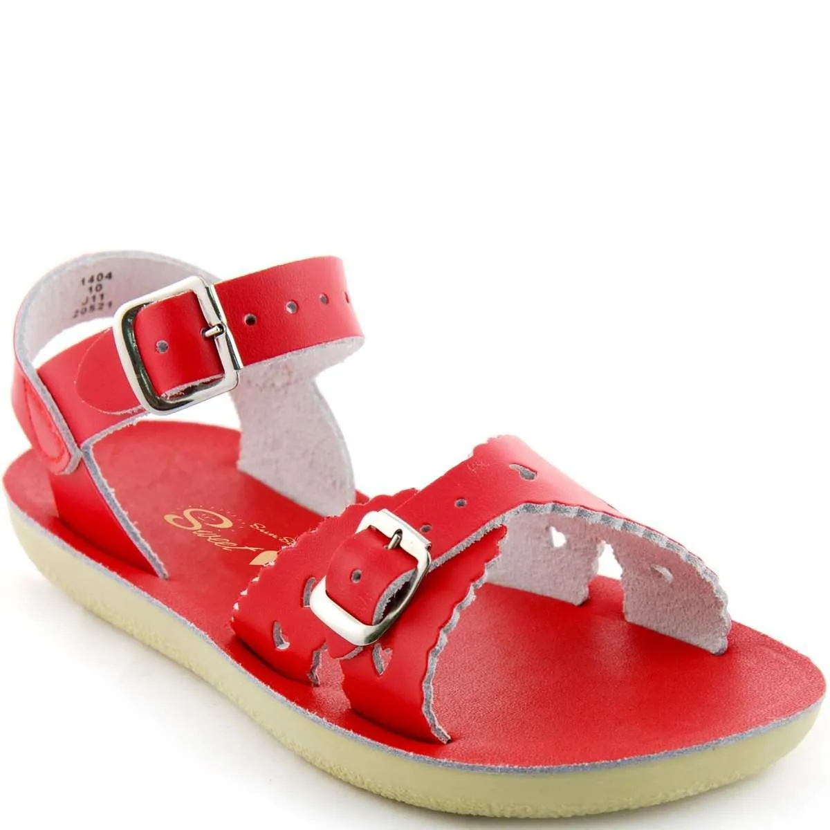 Sun-San Sweetheart Infant Sandals | Red Size 8 Infant