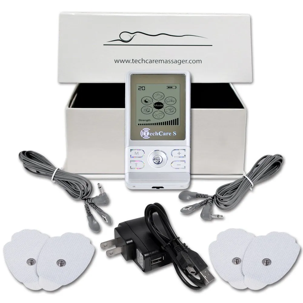 TechCare S Tens Unit 6 Modes   Shoe   6 Tens Unit Patches