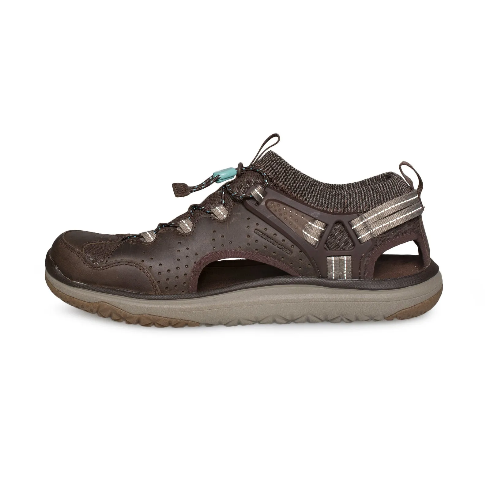 TEVA Terra Float Travel Lace Chocolate Brown Sandals - Women's