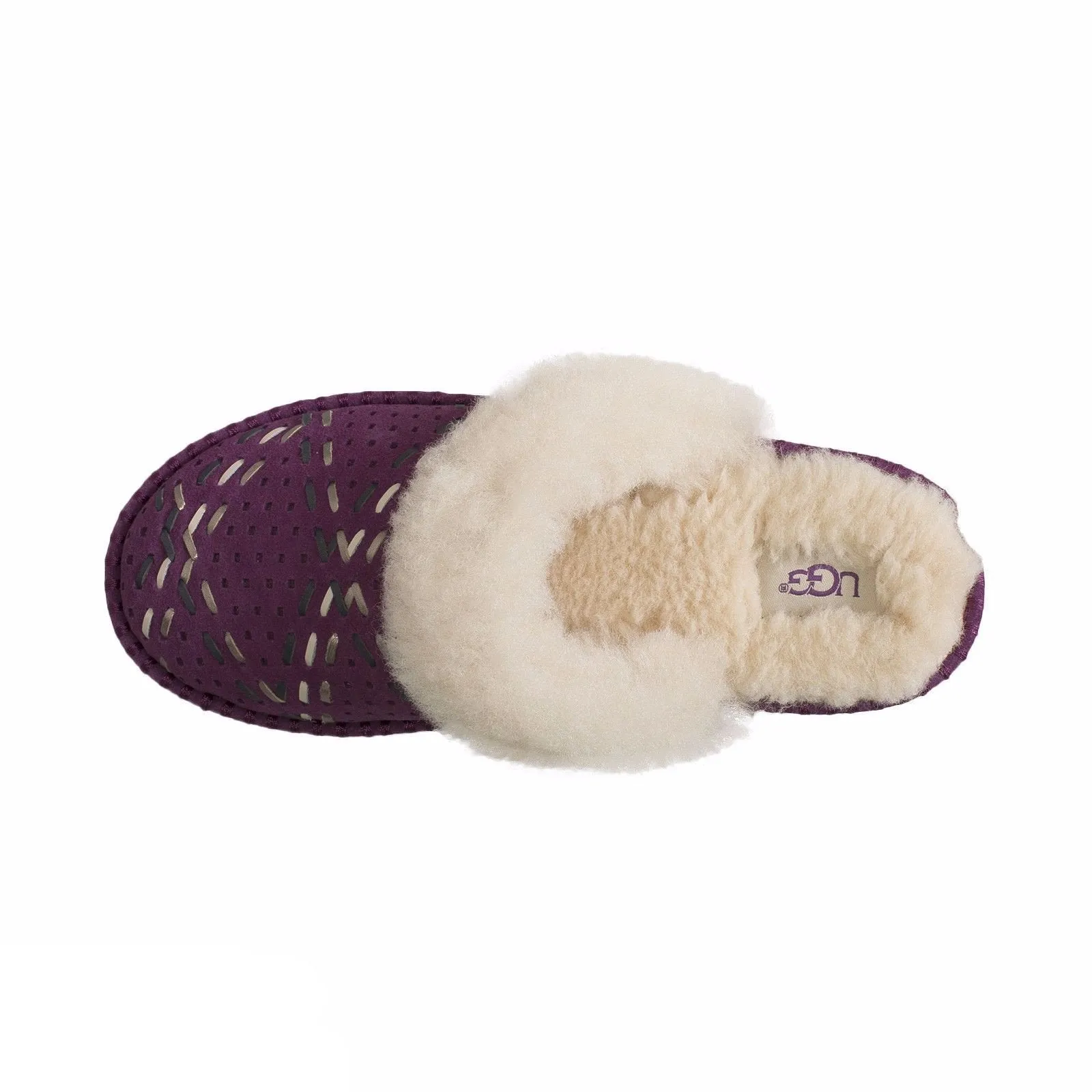 UGG Aira Tehuano Purple Passion Slippers