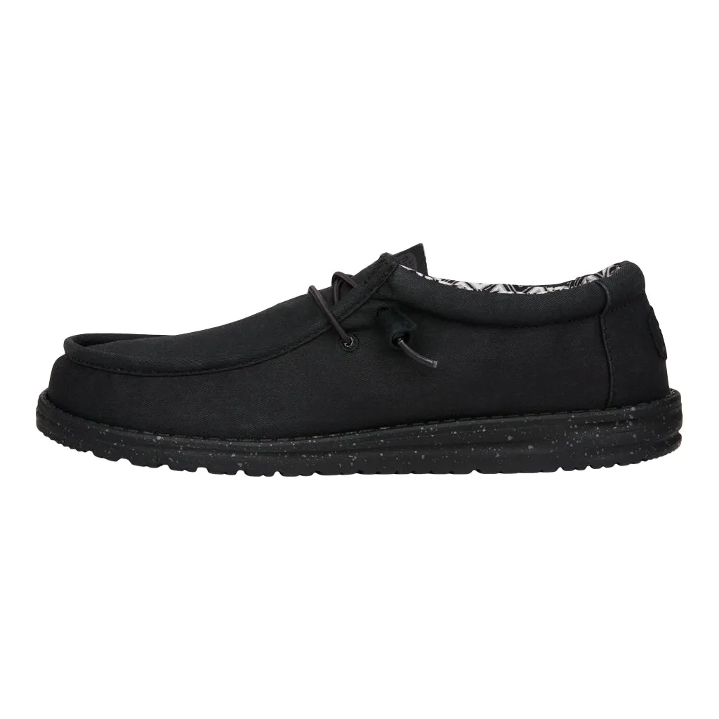 Wally Stretch Canvas - Black/Black