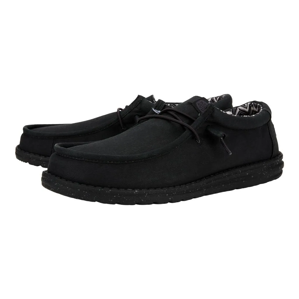 Wally Stretch Canvas - Black/Black