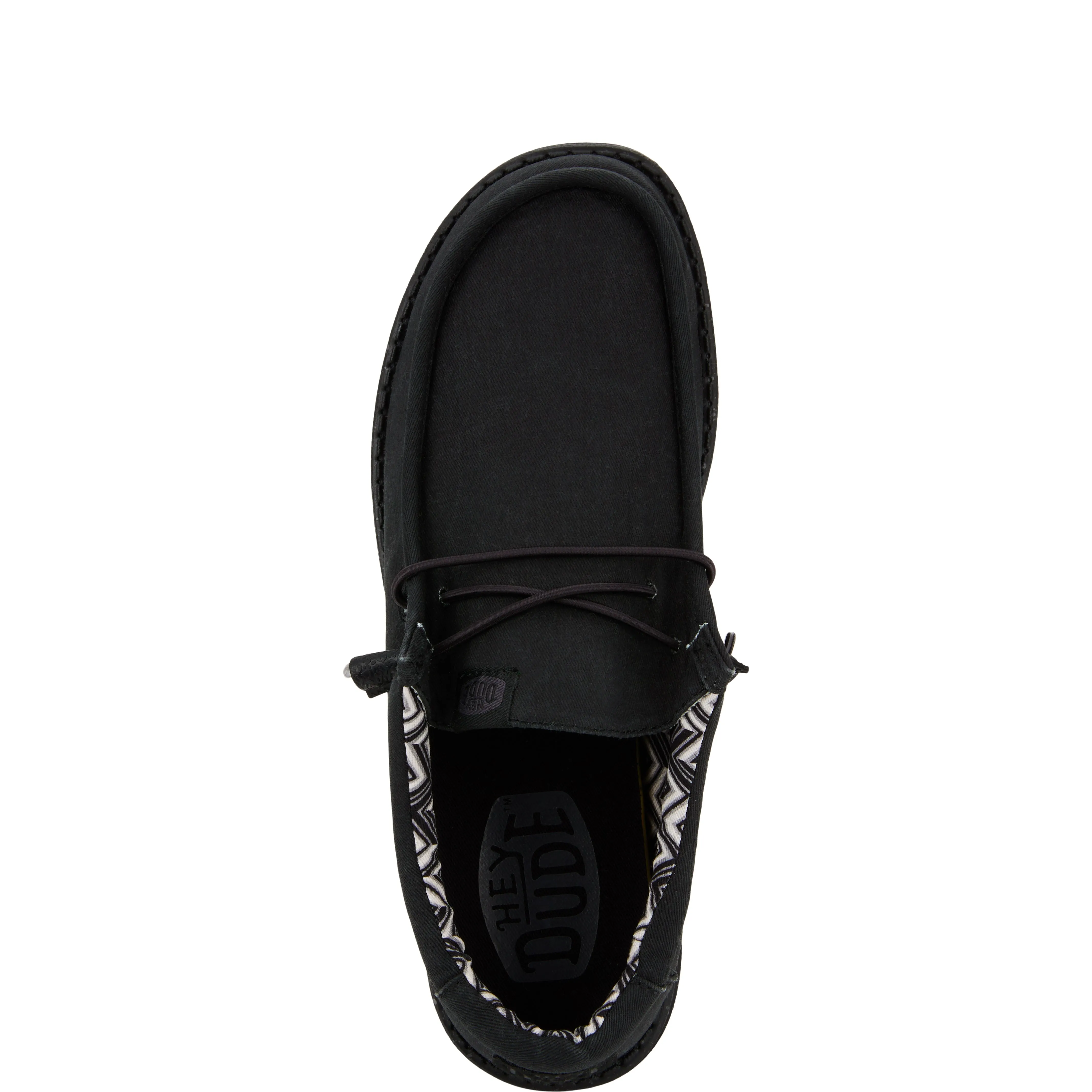 Wally Stretch Canvas Wide - Black/Black