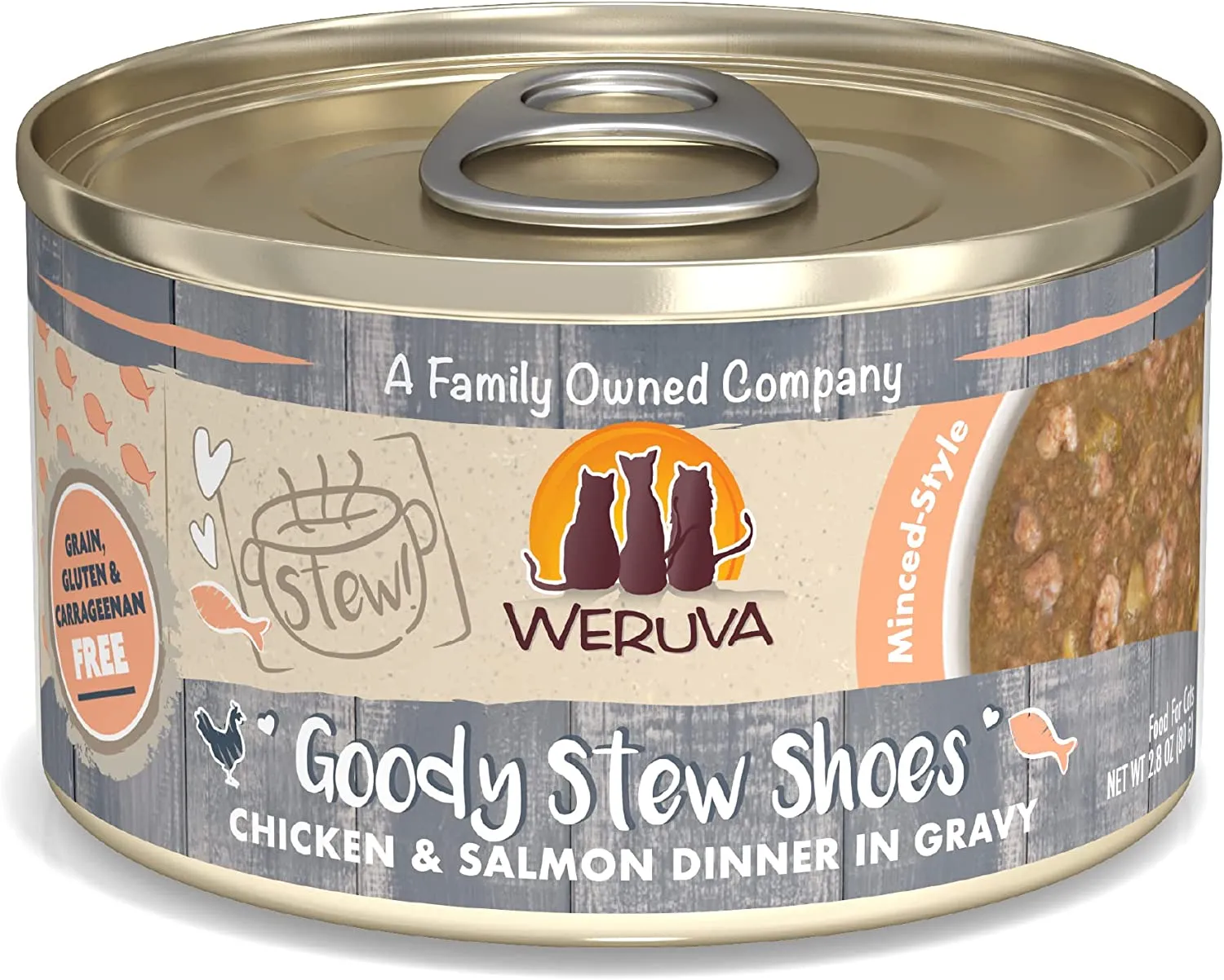 Weruva Stews Goody Shoes Cat