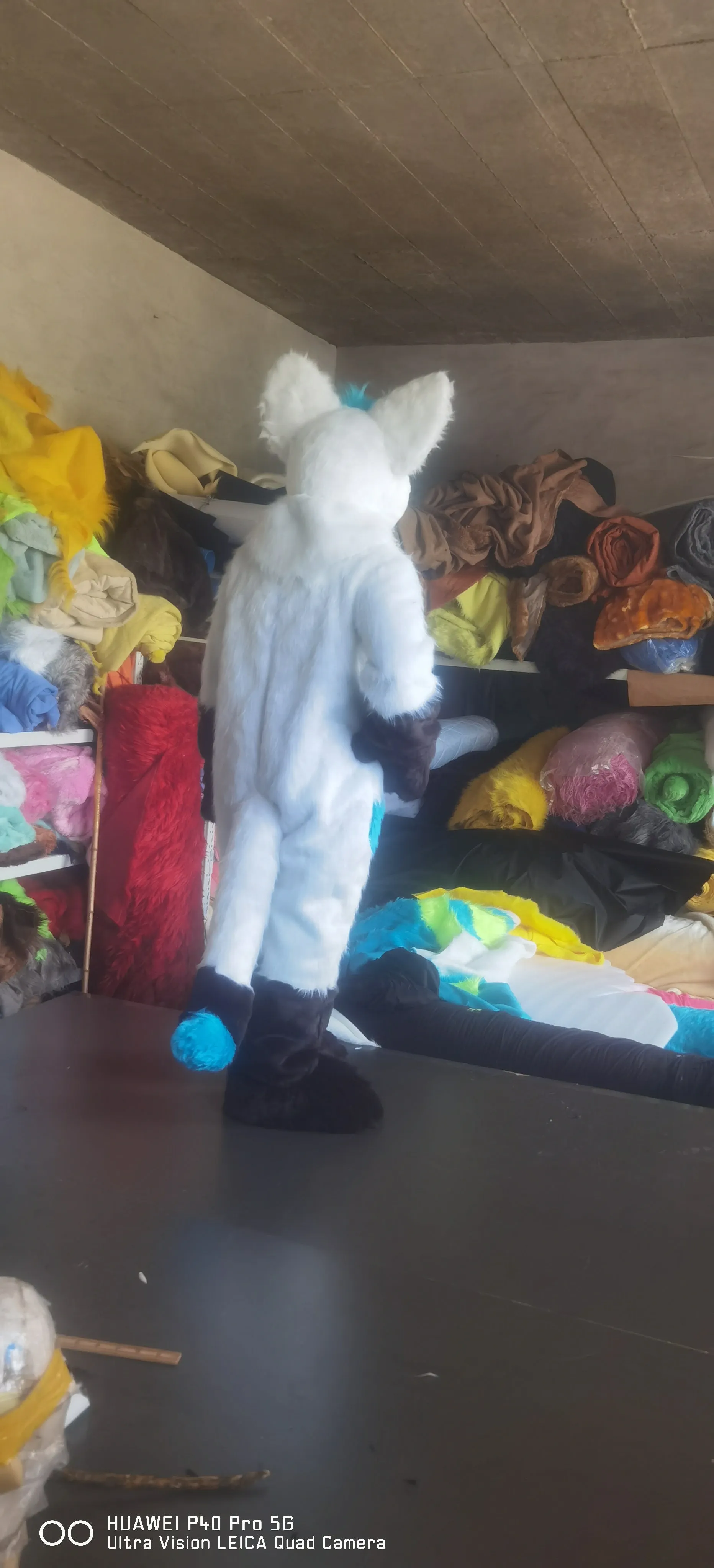 White Fox Cat Fursuit Kigurumi Furry Costumes Furries