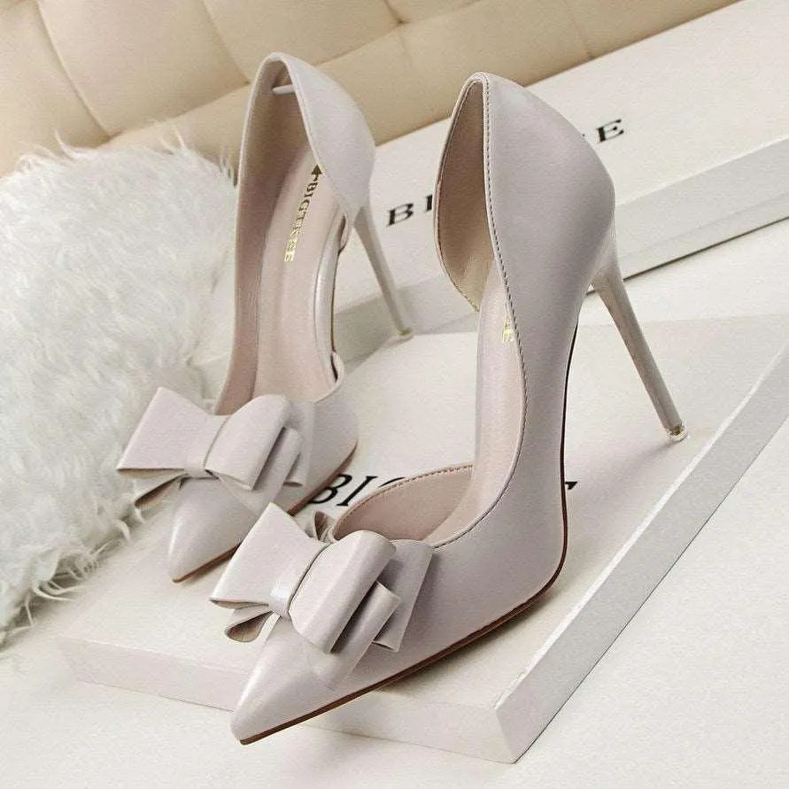 Women's fashion stiletto heels cutout shoes