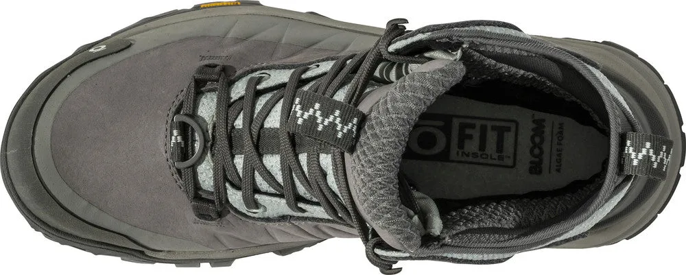 Women's Oboz Bangtail Mid Insulated Waterproof Color: Winter Quartz