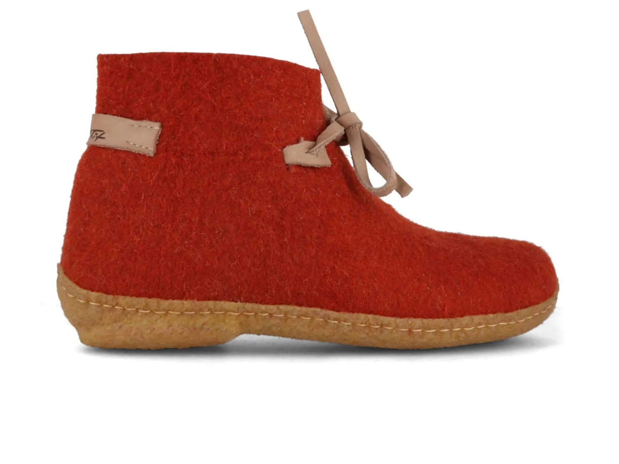 WoolFit Vitus | Felt Slipper Boots with Insoles & Rubber Sole