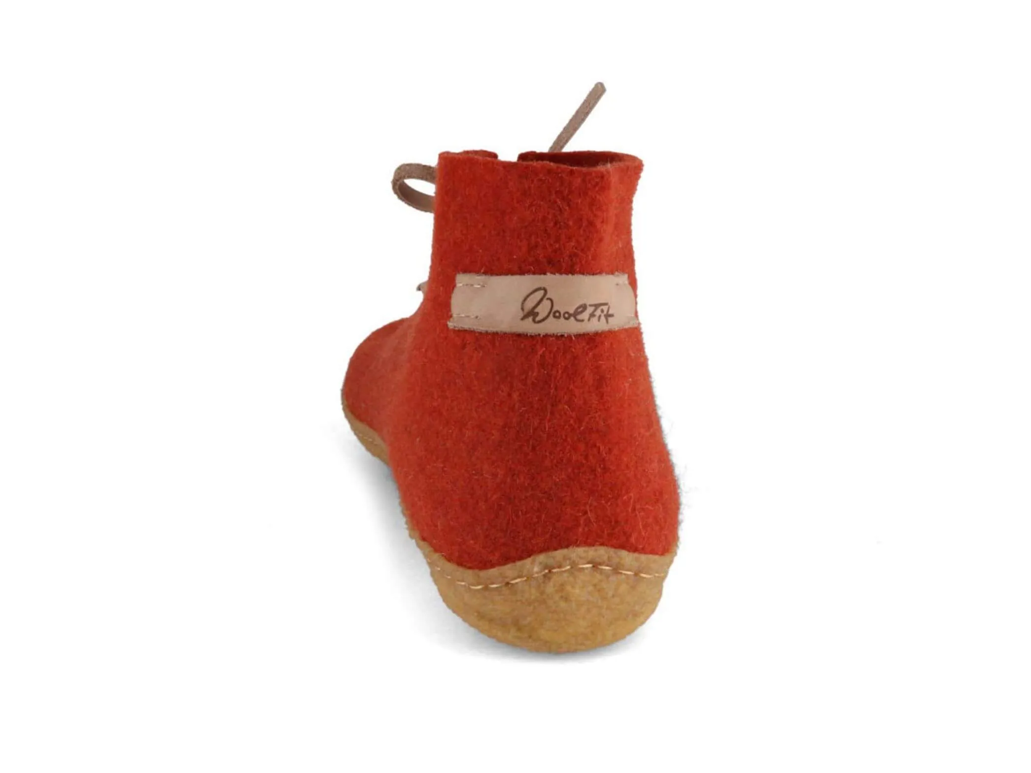 WoolFit Vitus | Felt Slipper Boots with Insoles & Rubber Sole