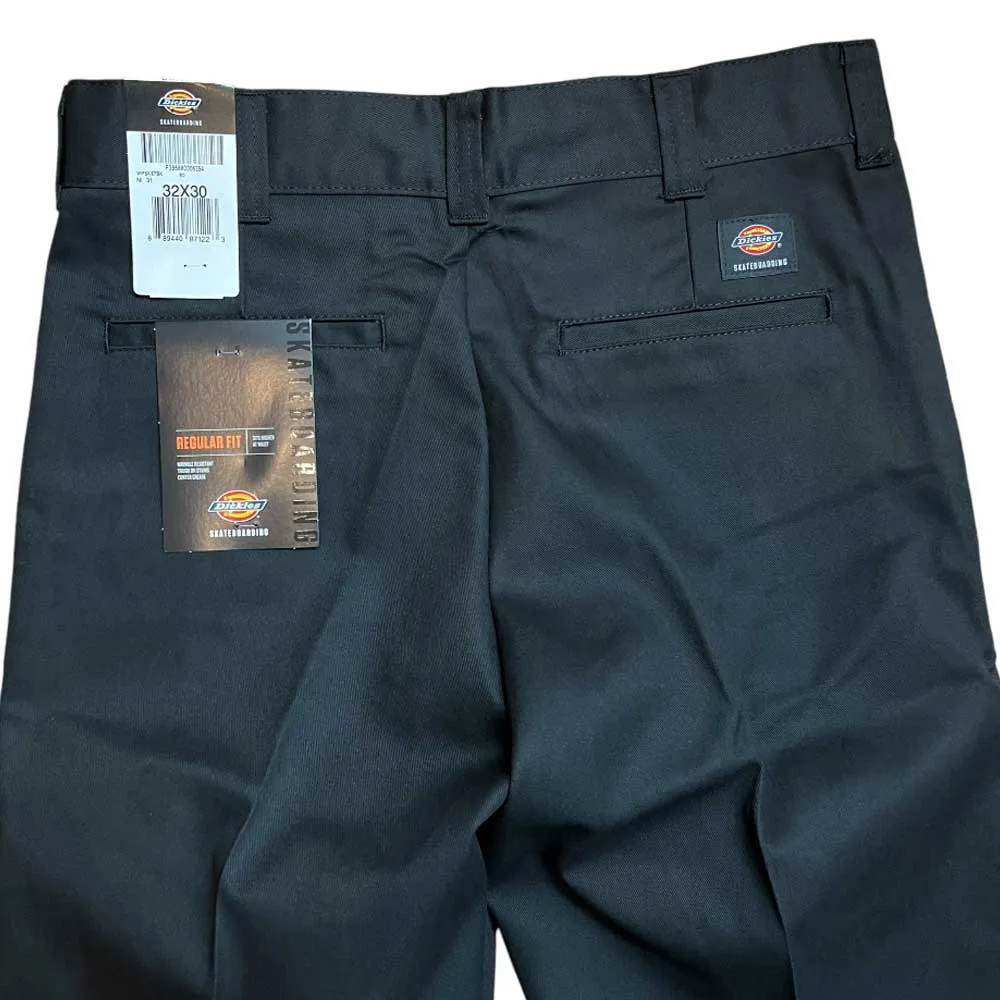 WPSK67BL Black Skateboarding Pant Regular Fit Twill