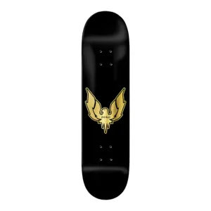 Zero Skateboards Firebird Black / Gold Foil Skateboard Deck 8.25"